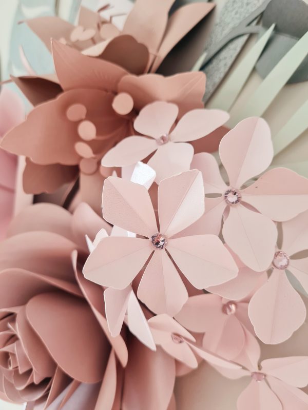 Large Paper Flowers Wall Unicorn Decor - Image 3