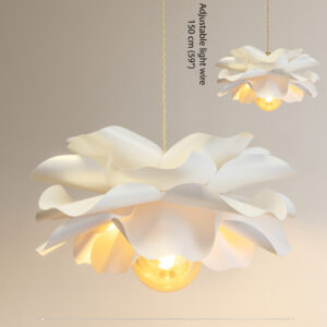Boohoo flower large pendant lighting