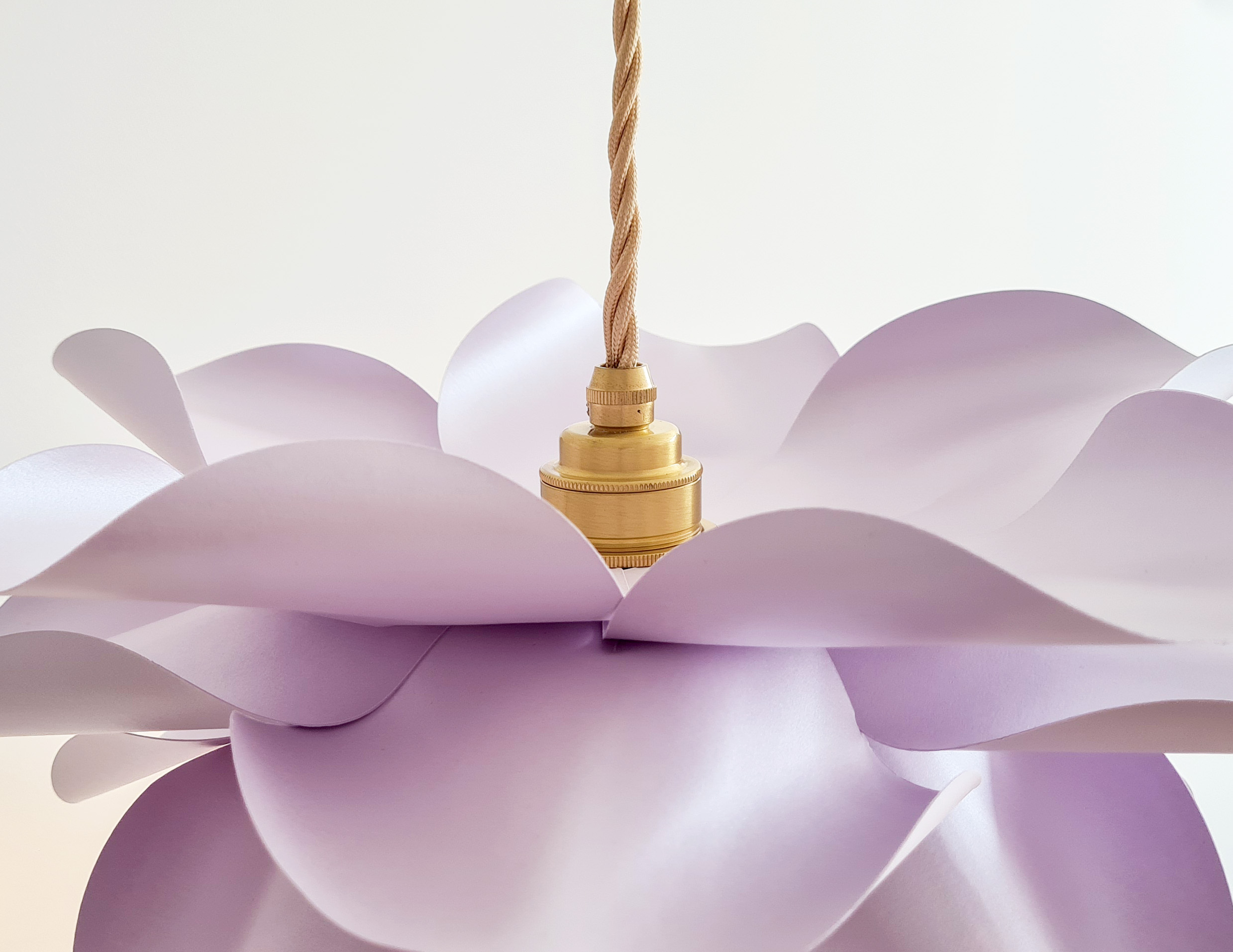 Fairy Rose night light Paper Flower Pendant Lamp - Image 5
