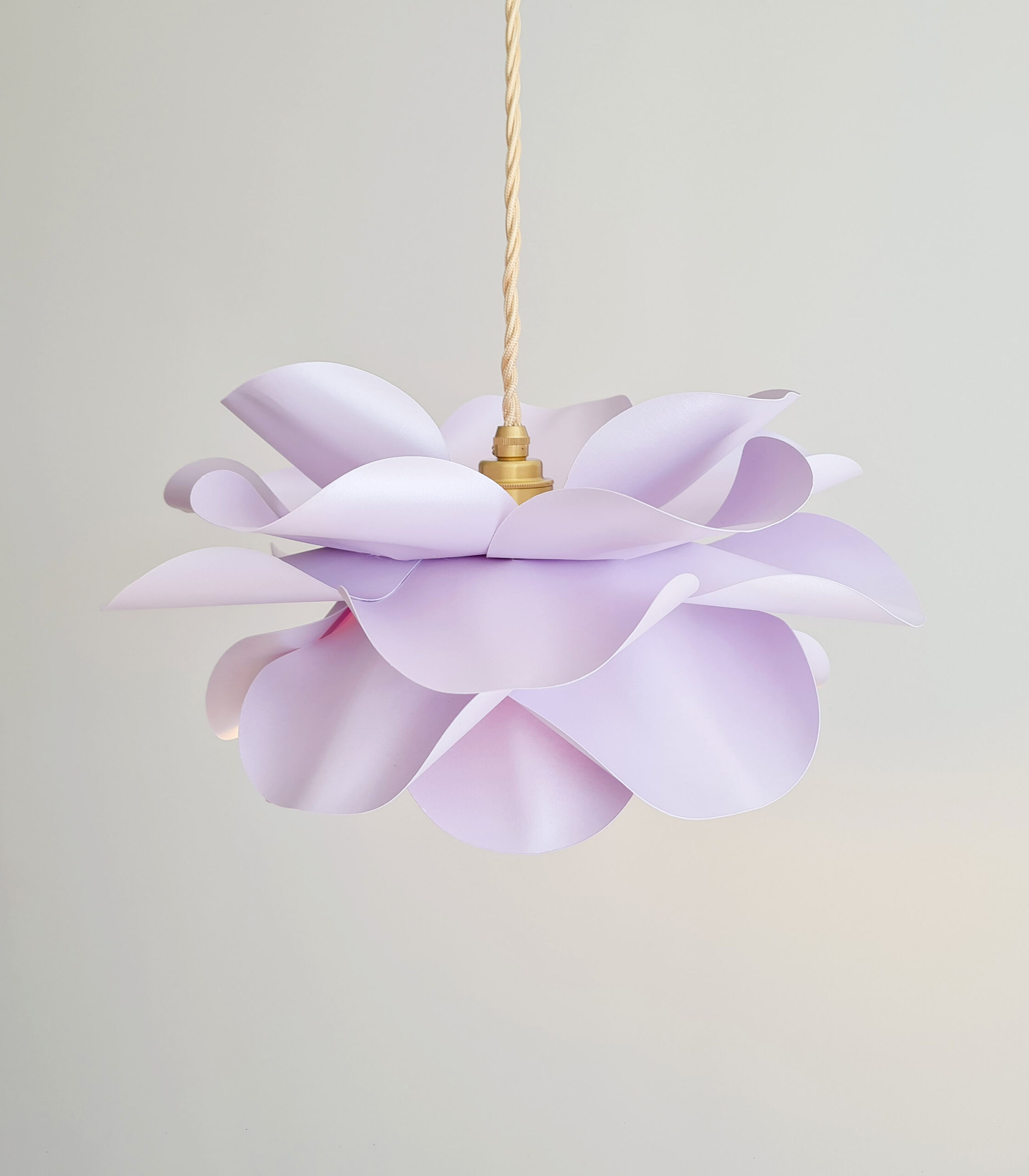 Fairy Rose night light Paper Flower Pendant Lamp - Image 6